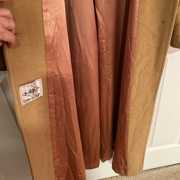 Vintage Dumas Full Length 100% Camel Coat - Picture 5 of 11